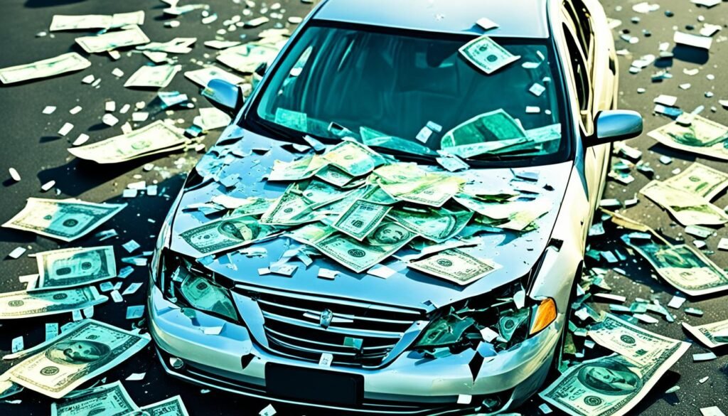 estimating car accident claim value