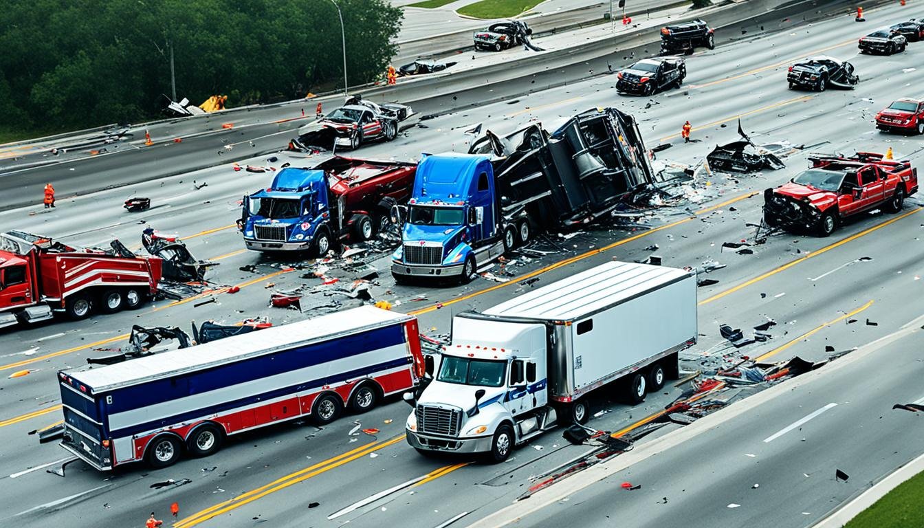 Abogado de accidentes de camiones de 18 ruedas en Houston